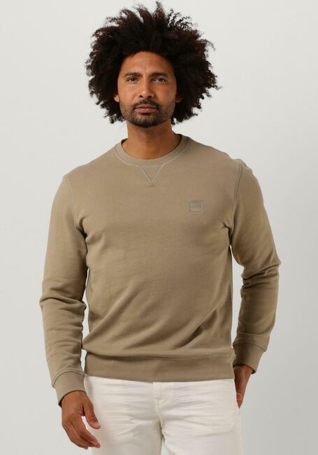 Beige BOSS Sweater WESTART - large