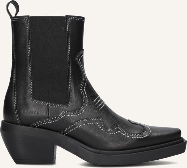 Zwarte COPENHAGEN STUDIOS Enkellaarsjes CPH232 Zwarte COPENHAGEN STUDIOS Enkellaarsjes CPH232 - large