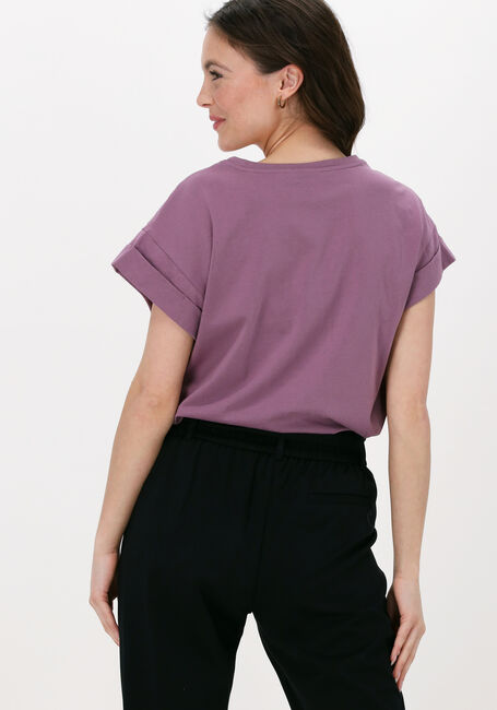 Bordeaux MSCH COPENHAGEN T-shirt ALVA ORGANIC MSCH STD TEE - large