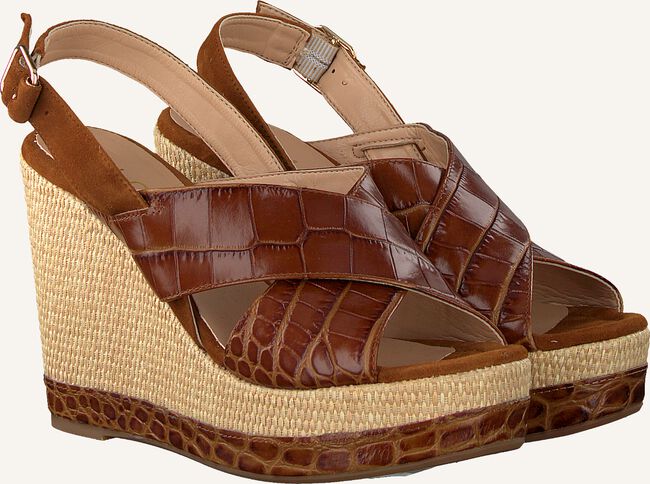 Bruine UNISA Platte sandalen MIGUEL Bruine UNISA Platte sandalen MIGUEL - large