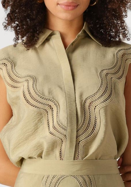 Beige COPENHAGEN MUSE Top COLE SHIRT - large