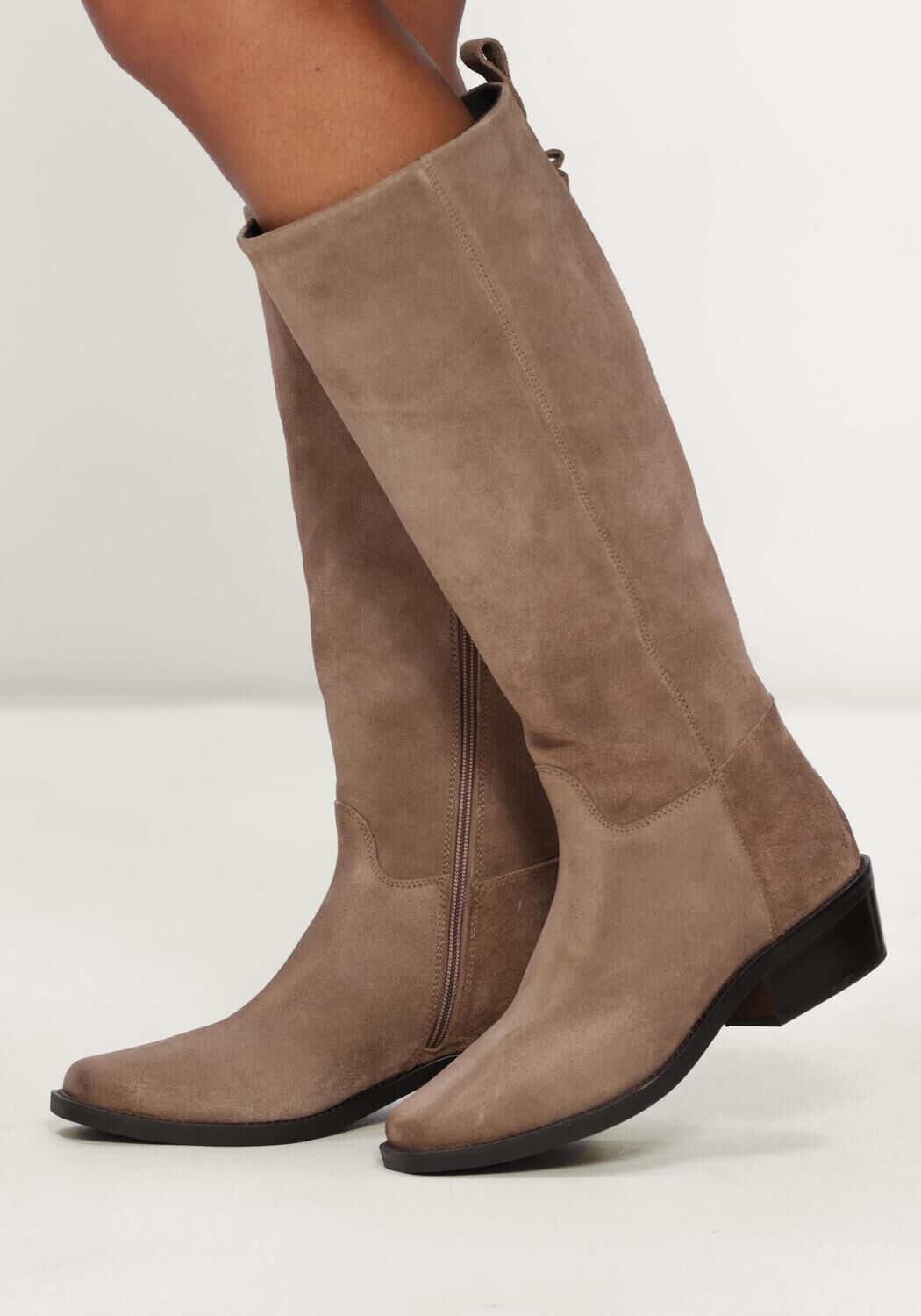 Taupe MARLOU Hoge laarzen SIDONIA-34 - large