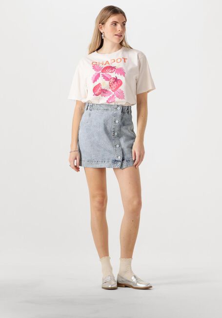 Lichtblauwe FABIENNE CHAPOT Minirok CARI DENIM SKIRT - large