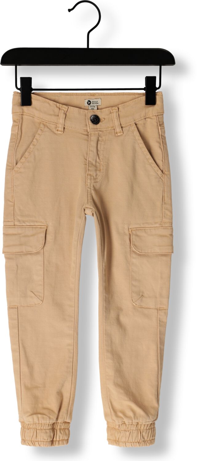 DAILY7 Jongens Broeken Cargo Twill Pants Beige
