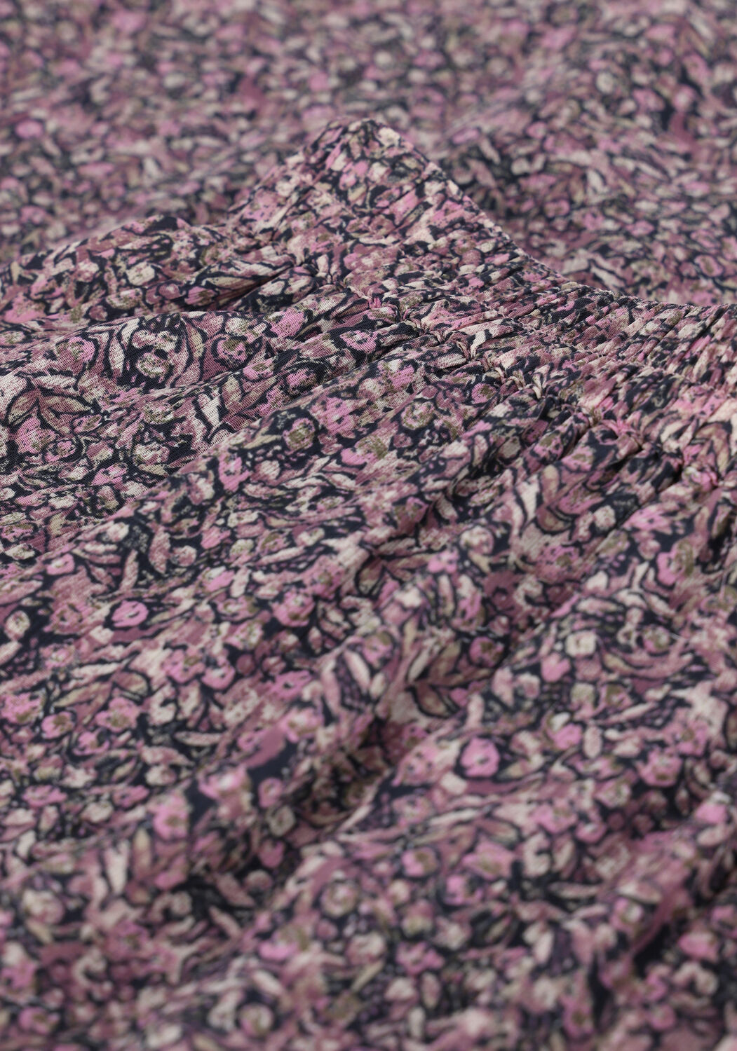 Paarse MSCH COPENHAGEN Maxirok HEDDA RIKKELIE SKIRT AOP - large