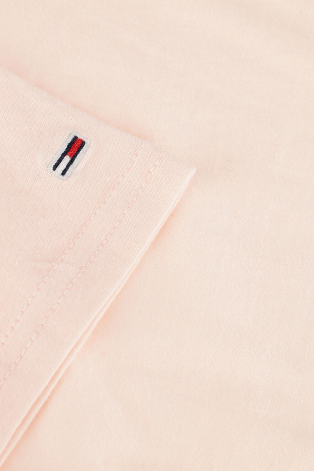 Lichtroze TOMMY JEANS T-shirt TJW REG COLOR SERIF LINEAR SS - large