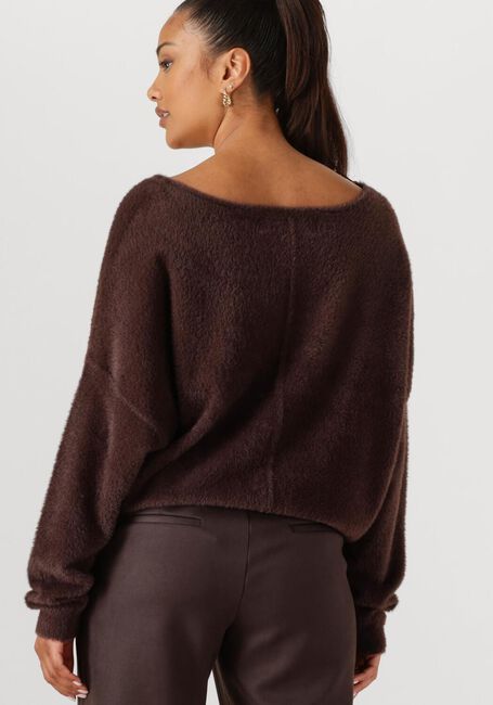 Bruine NUKUS Trui MATHILDE PULLOVER SOFT - large