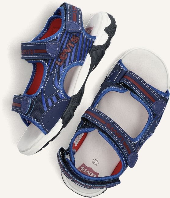 Blauwe LEVI'S Platte sandalen VIRGINIA Blauwe LEVI'S Platte sandalen VIRGINIA - large