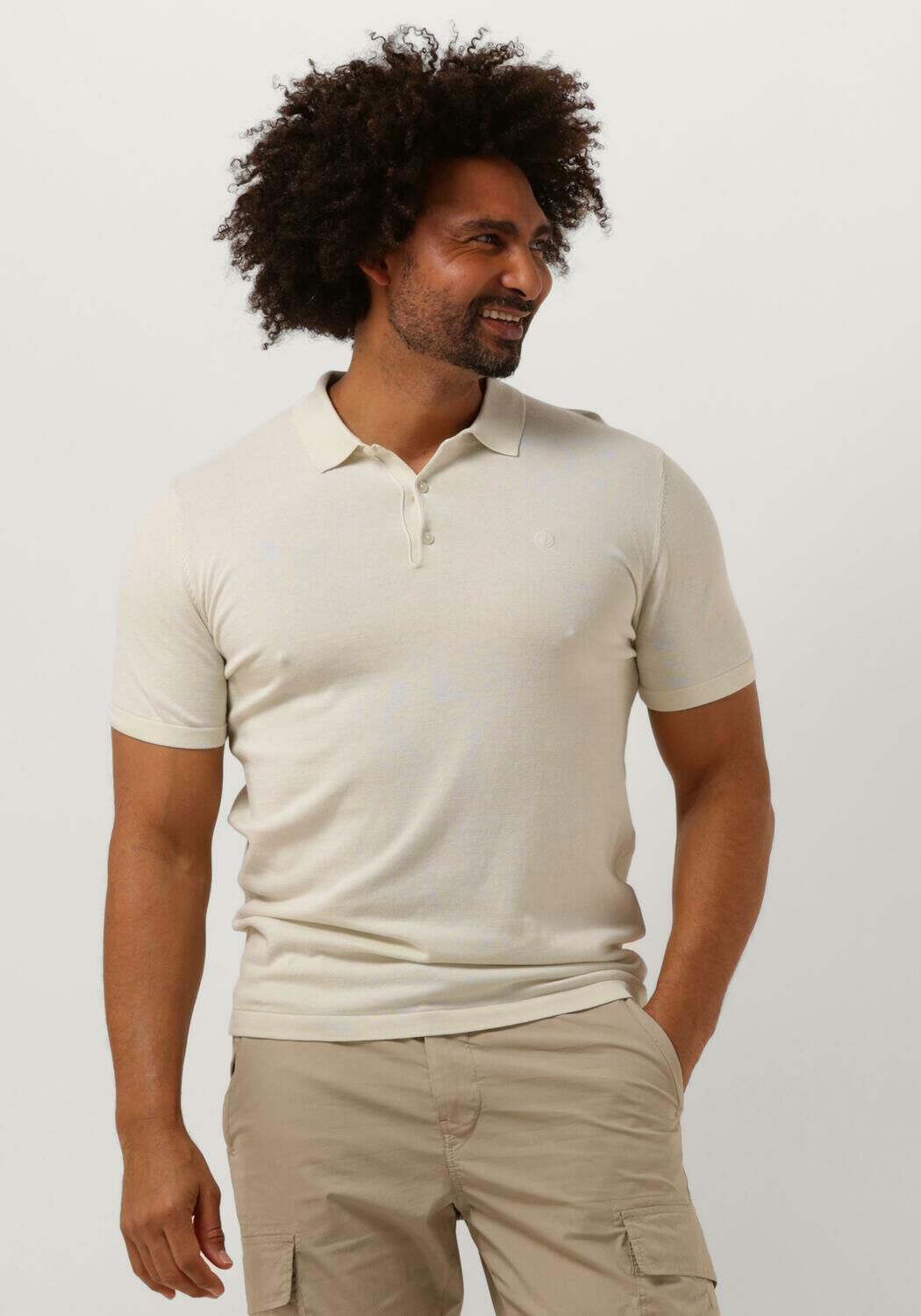 DSTREZZED Heren Polo's & T-shirts Ds_camilo Polo Zilver