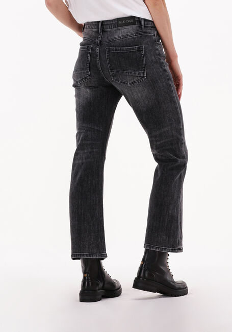 Zwarte SUMMUM Straight leg jeans BOOTCUT CROPPED JEANS BLACK HEAVY TWILL - large