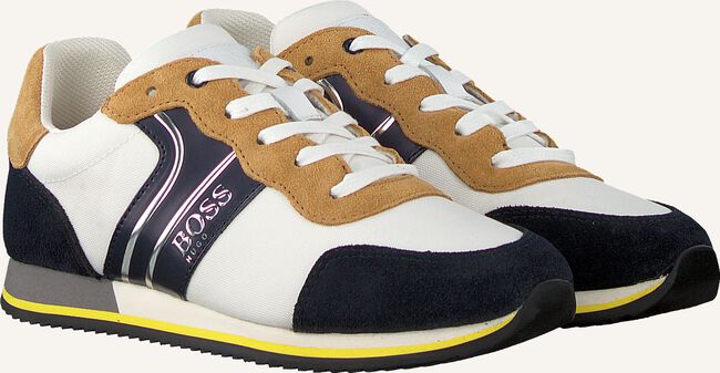Witte BOSS KIDS Lage sneakers BASKETS J29H84 Witte BOSS KIDS Lage sneakers BASKETS J29H84 - large