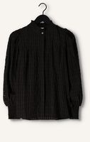 Zwarte CO'COUTURE Blouses PETRA CREPE CHECK SHIRT Zwarte CO'COUTURE Blouses PETRA CREPE CHECK SHIRT - medium