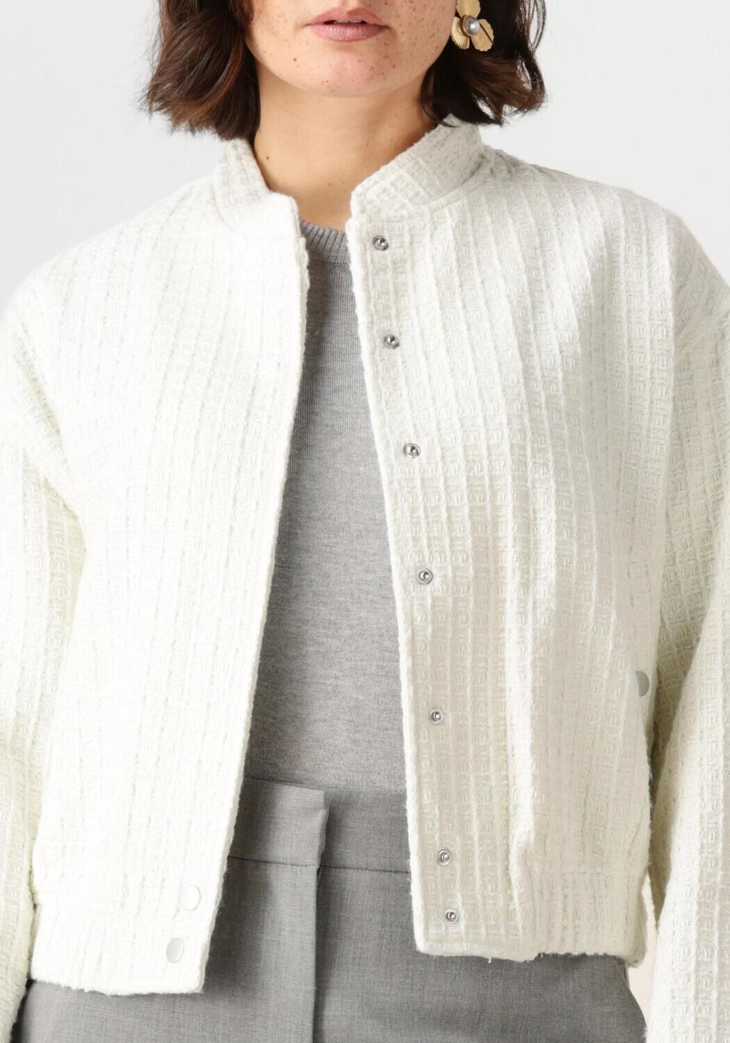 MINUS Dames Jassen Isma Bomber Wit