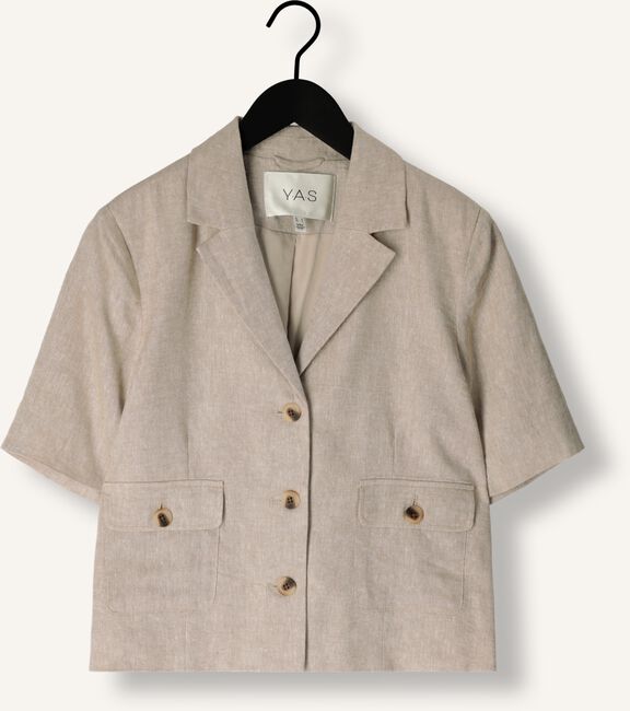 Beige Y.A.S. Blazer YASLINEA 2/4 SHORT BLAZER Beige Y.A.S. Blazer YASLINEA 2/4 SHORT BLAZER - large