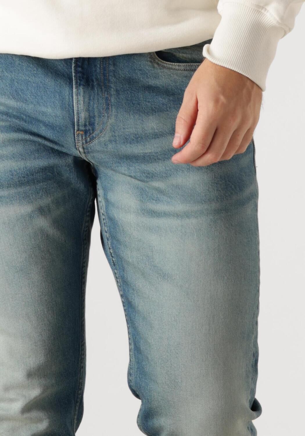 CALVIN KLEIN Heren Jeans Slim Taper Blauw
