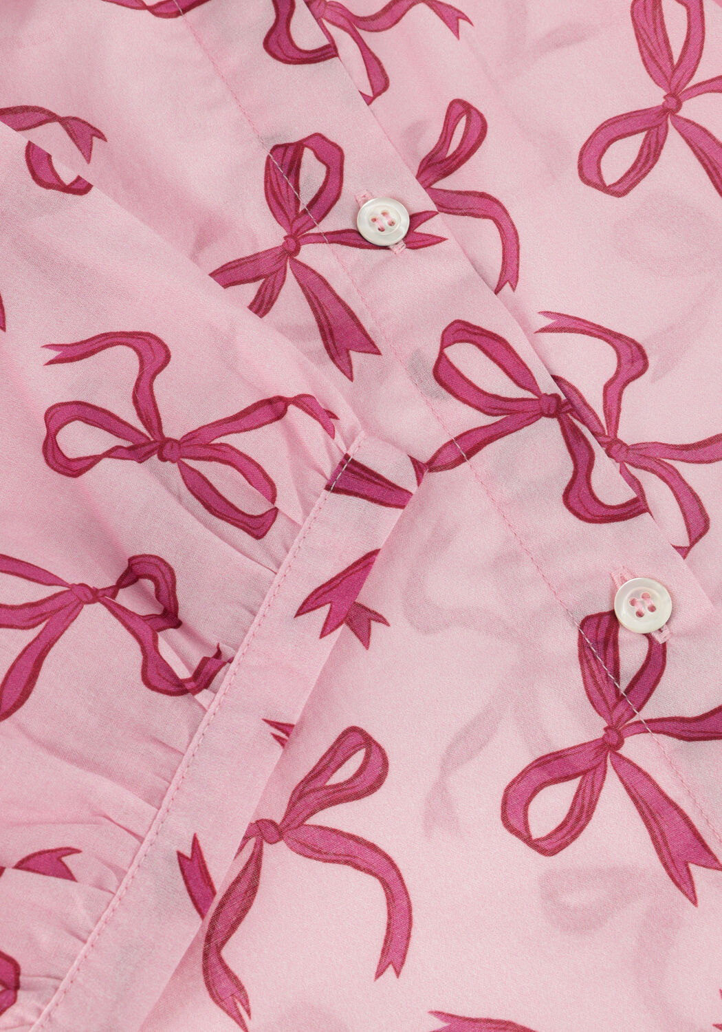 CALL ME FRANKIE Meisjes Jurken Bow Dress Roze