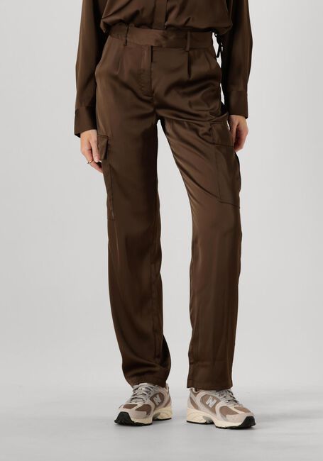 Bruine ANOTHER LABEL Cargobroeken FLORENTINA PANTS - large