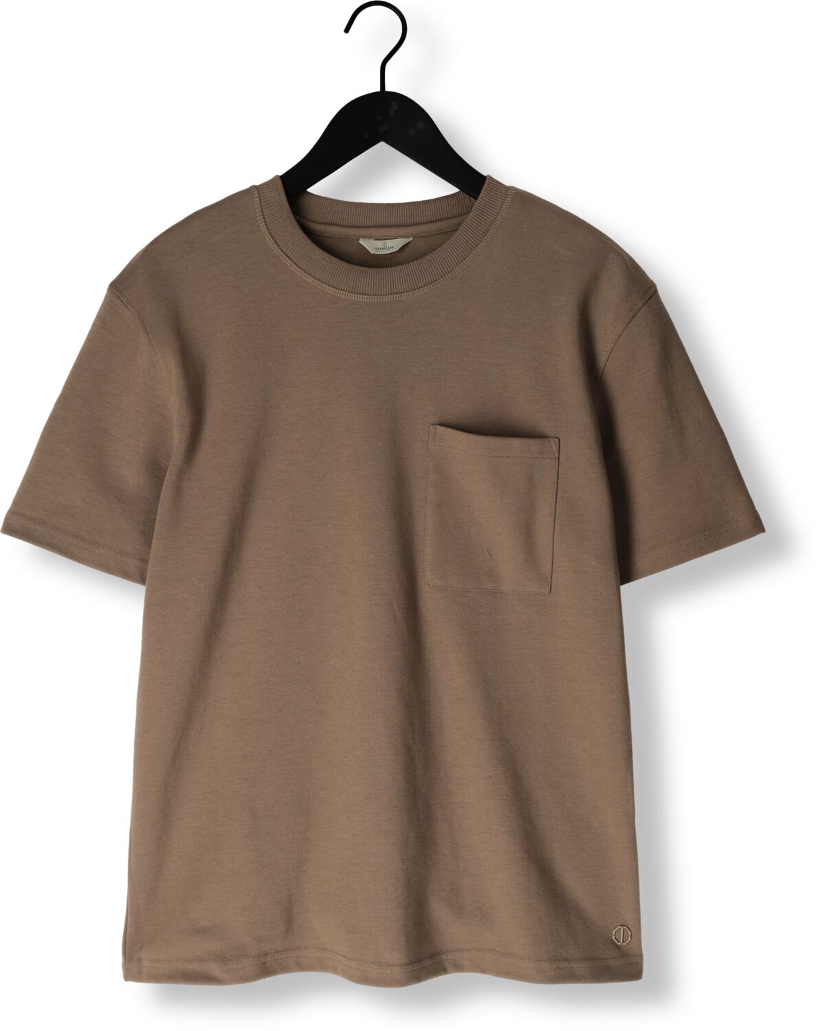 DSTREZZED Heren Polo's & T-shirts Ebbe Boxy Tee Beige