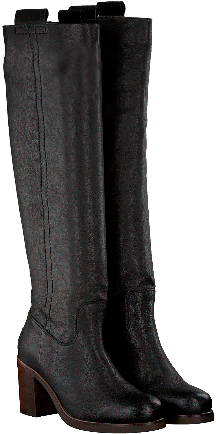 Zwarte SHABBIES Lange laarzen 193020038 | Omoda Zwarte SHABBIES Lange laarzen 193020038 | Omoda