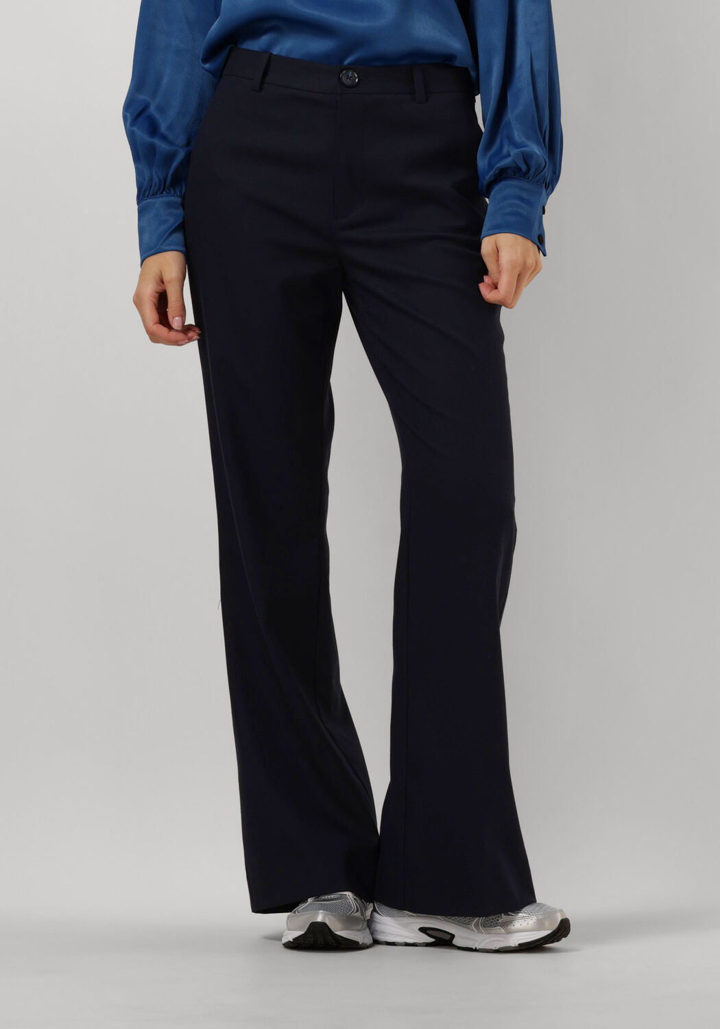 MOS MOSH Tijdloze Caia Pantalon Broek Salute Navy Blue Dames
