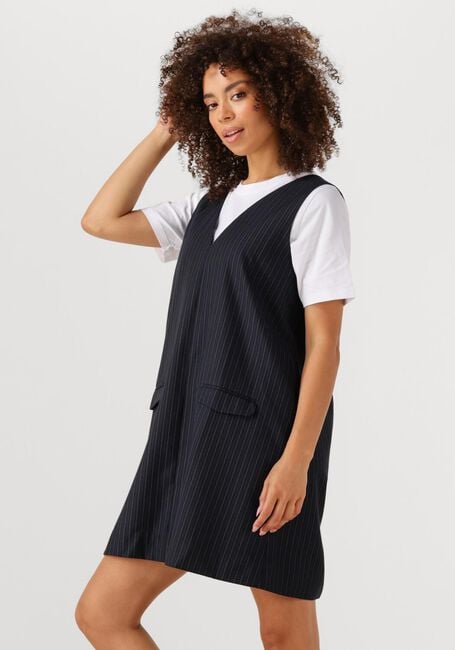 Donkerblauwe ENVII Mini jurk ENWOOD POCKET DRESS 7269 - large