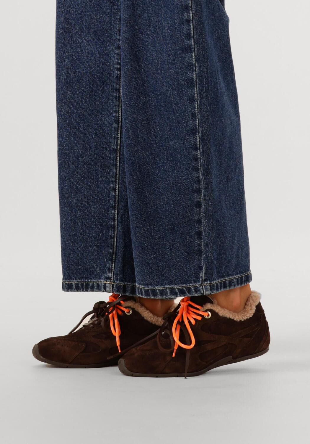 Bruine BRONX Lage sneakers MYR-AA - large