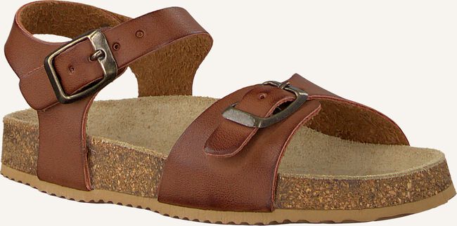 Cognac DEVELAB Platte sandalen 48003 Cognac DEVELAB Platte sandalen 48003 - large