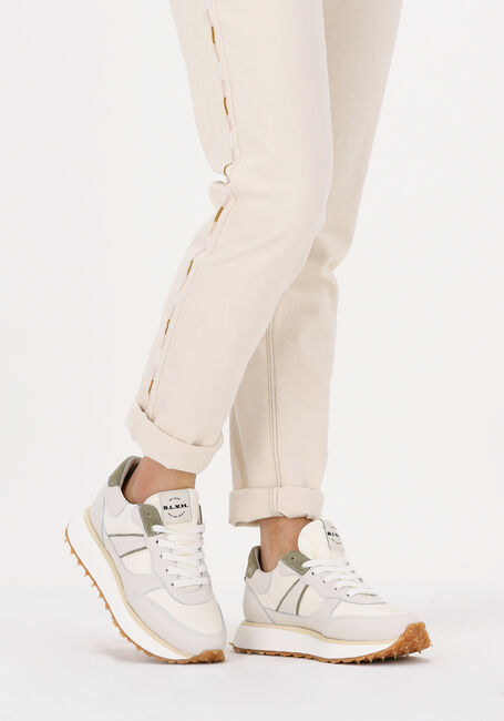 Witte B.L.A.H. Lage sneakers LUISA - large