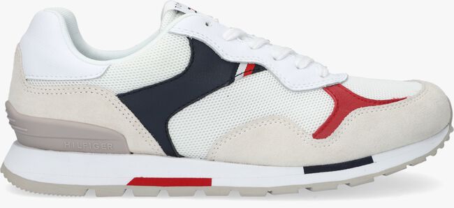 Witte TOMMY HILFIGER Lage sneakers RETRO RUNNER MIX - large