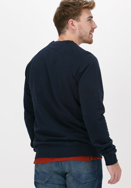 Donkerblauwe FORÉT Sweater BAIT SWEATSHIRT - large