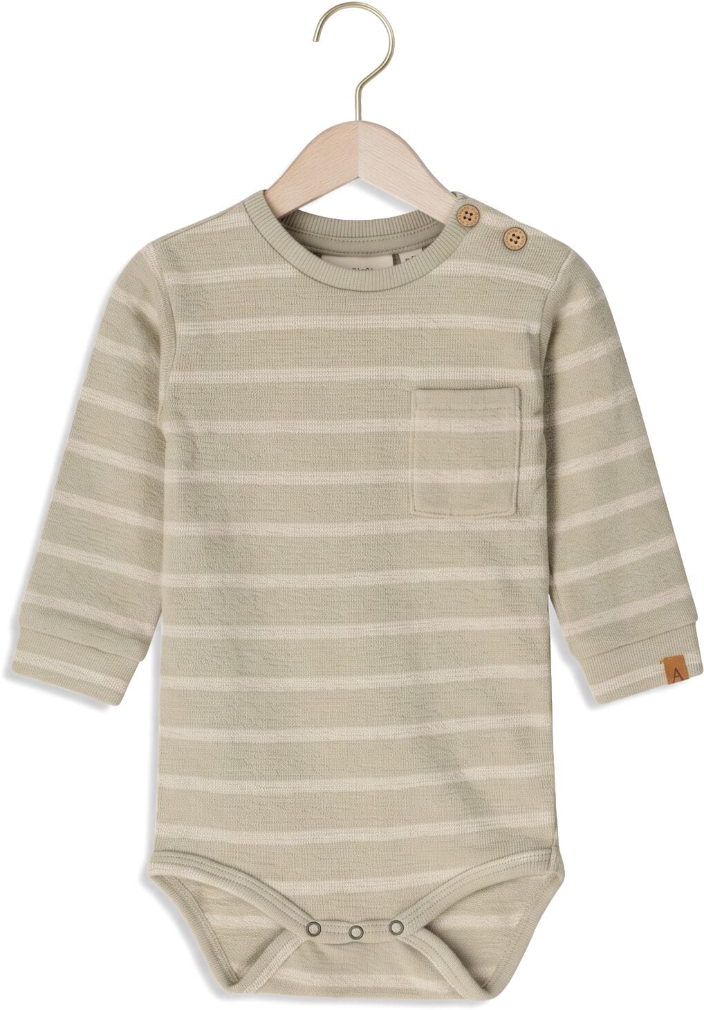 LIL' ATELIER Baby Boxpakken Nbmoby Ls Loose Body Lil Groen