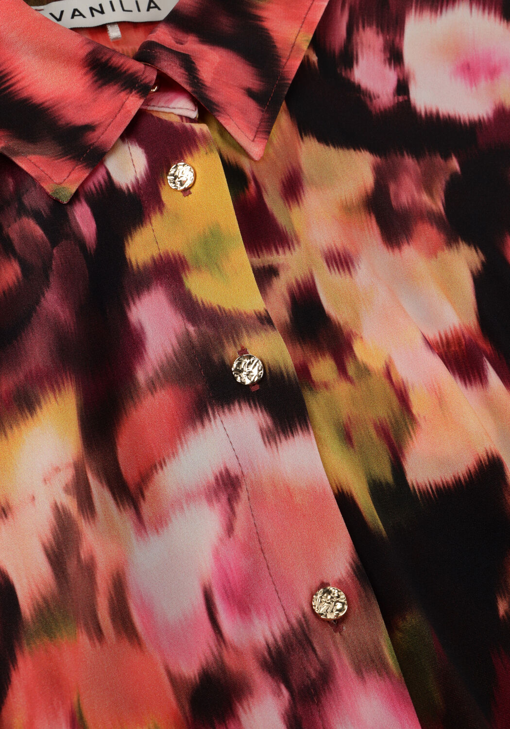 Multi VANILIA Midi jurk BLURRY DRESS - large