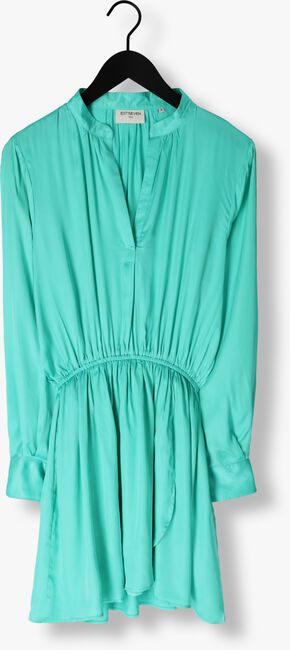 Turquoise EST'SEVEN Mini jurk EST’JOURNEE DRESS BAMBU - large