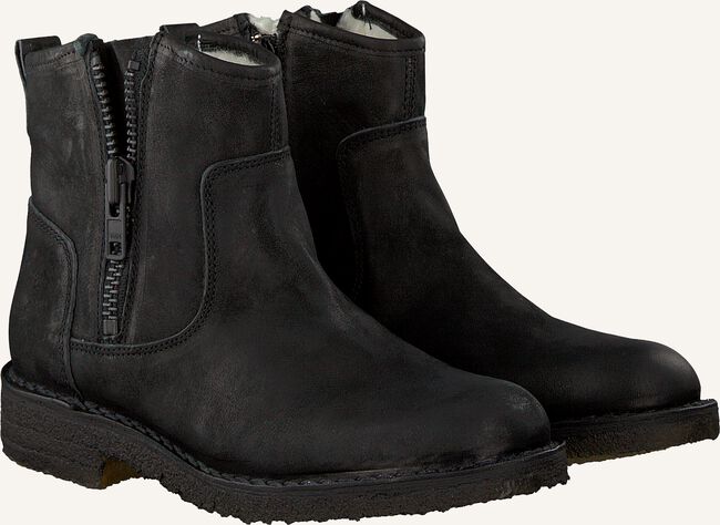 Zwarte CA'SHOTT Enkellaarsjes 14067 Zwarte CA'SHOTT Enkellaarsjes 14067 - large