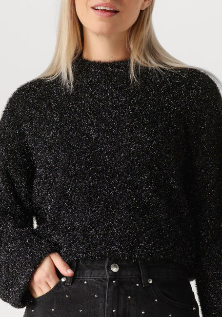 Zwarte SECOND FEMALE Trui LAMILLA KNIT O-NECK - large