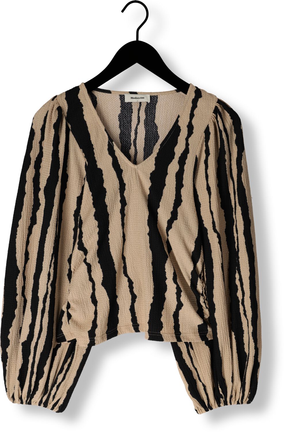 MODSTRÖM Modström Dames Blouses Harlandmd Print Top Beige