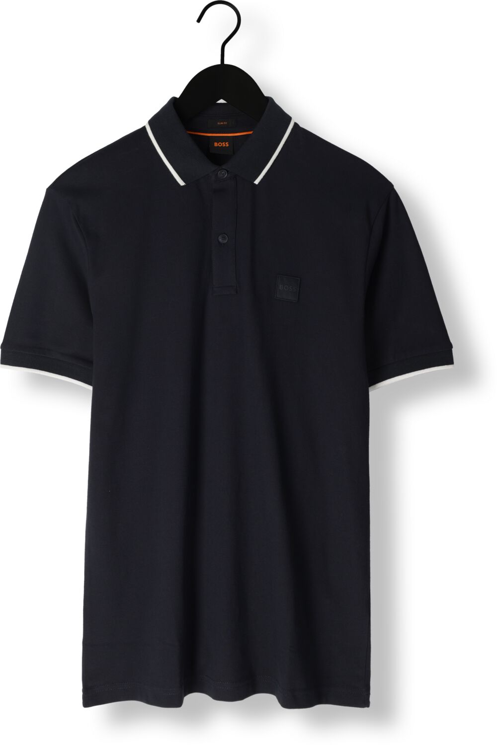 BOSS Heren Polo's & T-shirts Passertip Donkerblauw