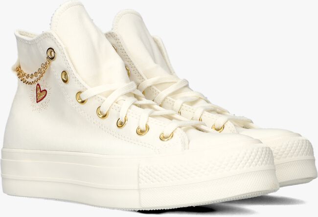 Witte CONVERSE Hoge sneaker CHUCK TAYLOR ALL STAR LIFT HI - large