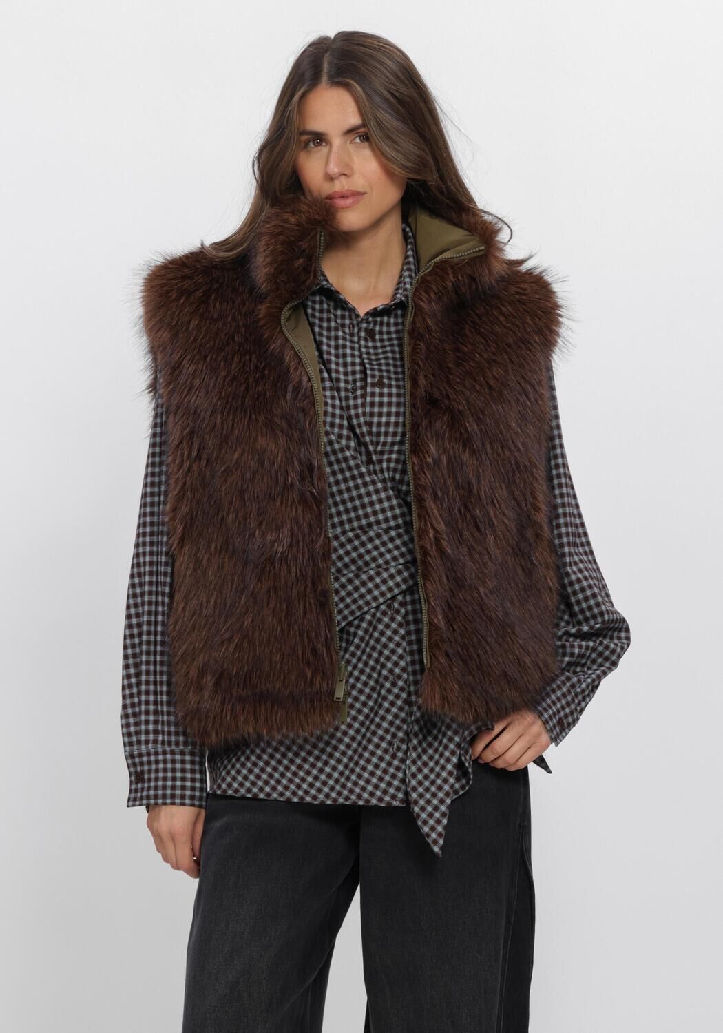 Bruine ELEH Gilet EFW260129 - large