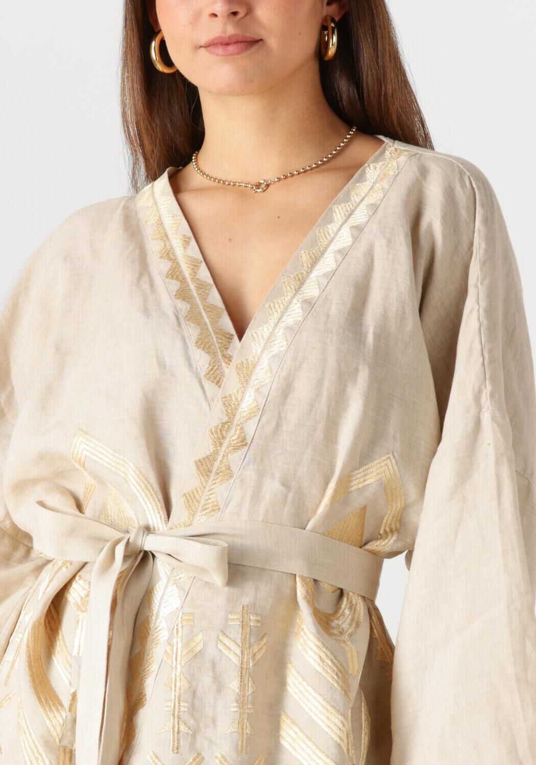 GREEK ARCHAIC KORI Dames Blouses 260184 Beige