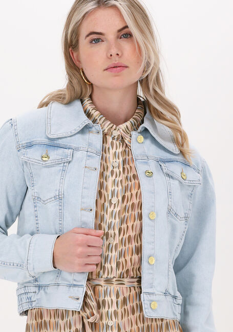Lichtblauwe EST'SEVEN Spijkerjas EST’JANE JEANS JACKET - large