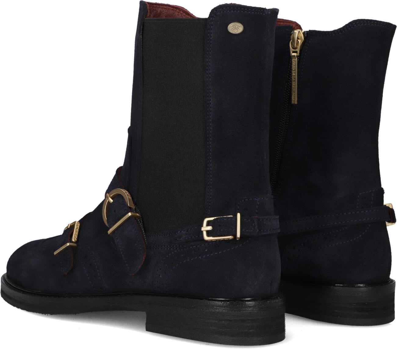 FRED DE LA BRETONIERE Blauwe Boots Paris Edane