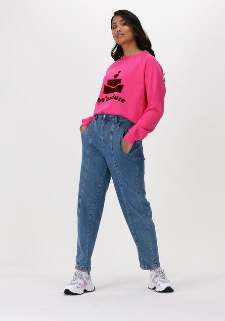 Roze CO'COUTURE Sweater CLUB FLOC SWEAT - large