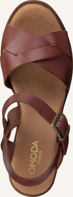 Bruine OMODA Platte sandalen 4538 Bruine OMODA Platte sandalen 4538 - large