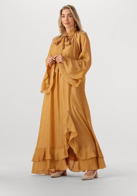Gele MES DEMOISELLES Maxi jurk FRELLY - large
