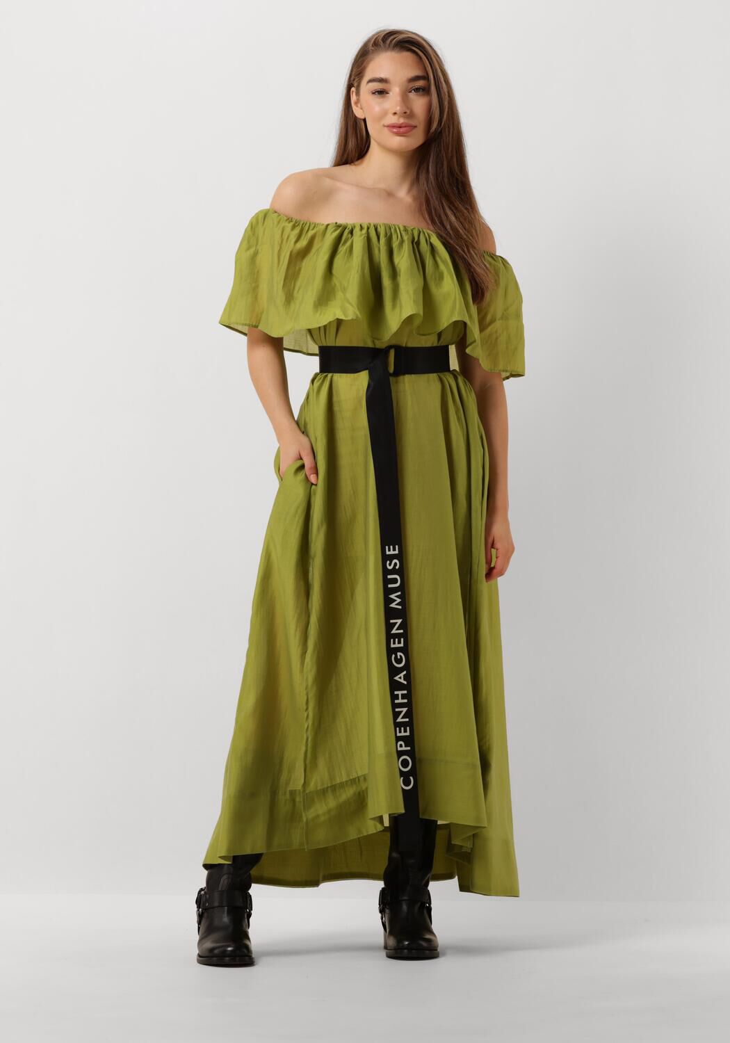 COPENHAGEN MUSE Dames Jurken Cmmolly-dress Groen