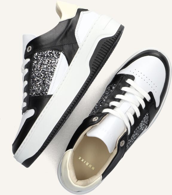 Witte NUBIKK Lage sneakers BASKET COURT DAMES Witte NUBIKK Lage sneakers BASKET COURT DAMES - large
