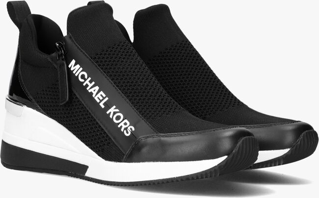 Zwarte MICHAEL KORS Hoge sneaker WILLIS WEDGE TRAINER - large