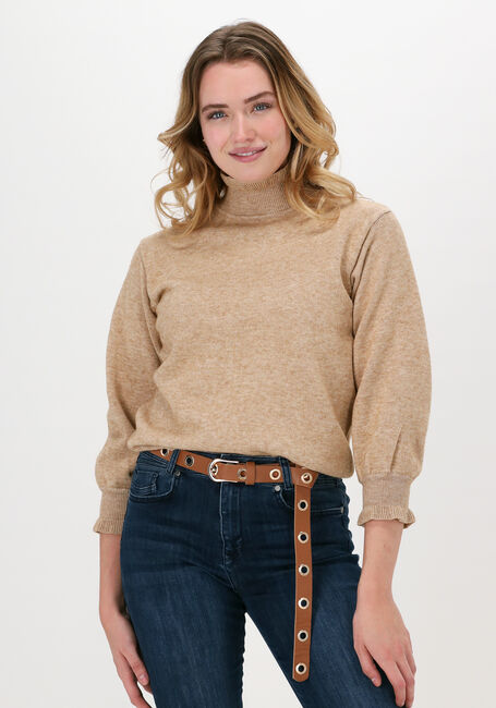 Camel MINUS Trui CECELINE KNIT PULLOVER - large