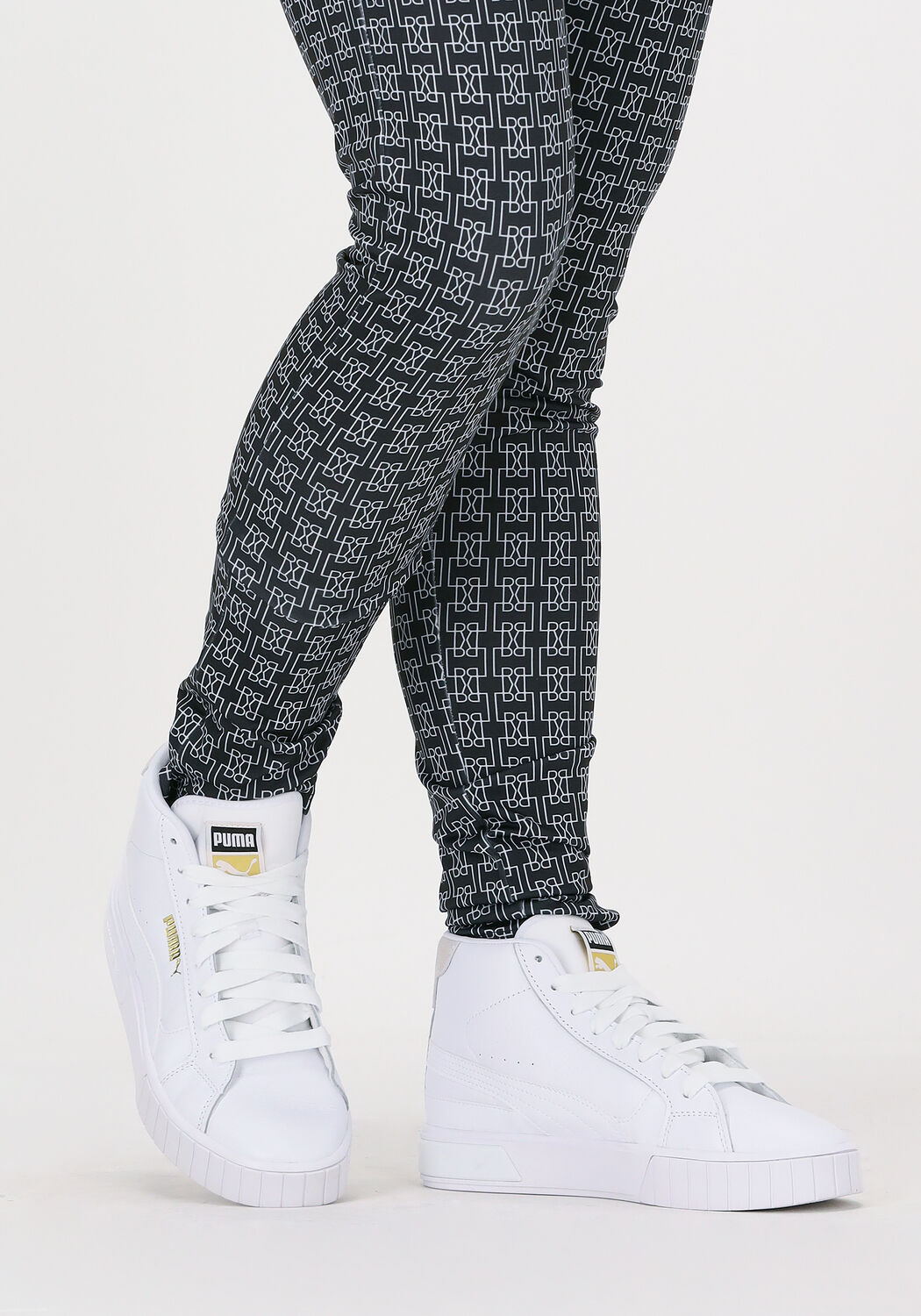 Witte hoge schoenen dames best sale